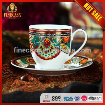 110CC Luxury Antique Coffee Cup of Paisley
